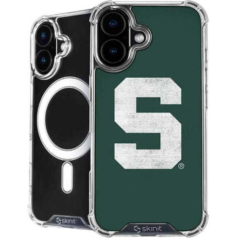Michigan State University Spartans Away Grey S iPhone 17 MagSafe Case