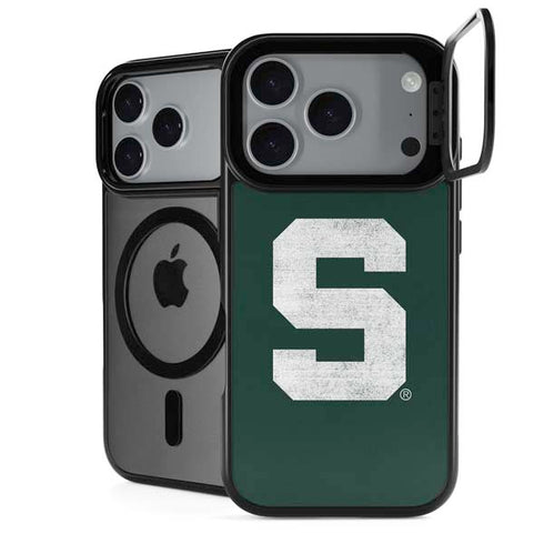 Michigan State University Spartans Away Grey S iPhone 18 Pro Kickstand Case
