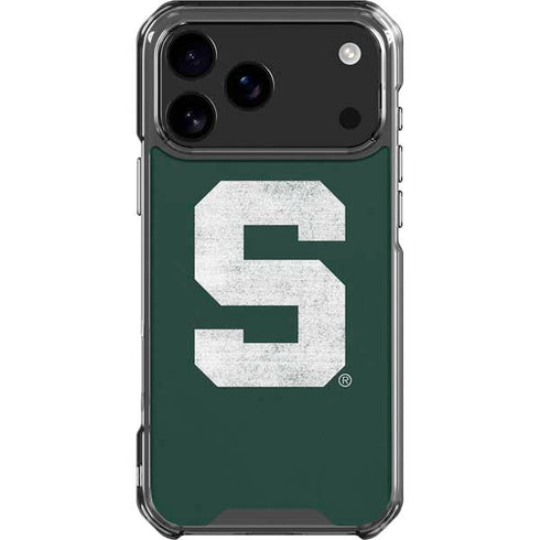 Michigan State University Spartans Away Grey S iPhone 18 Pro Max Clear Case