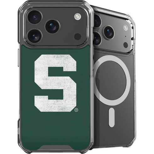 Michigan State University Spartans Away Grey S iPhone 18 Pro Max MagSafe Case