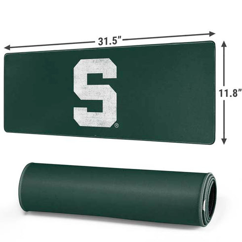 Michigan State University Spartans Away Grey S Gaming Mouse Pad