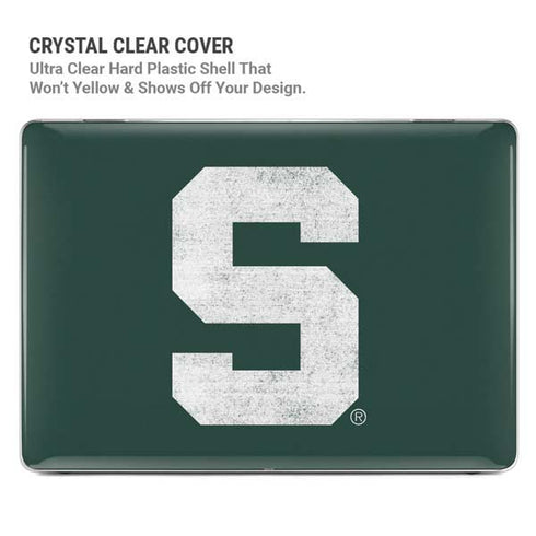 Michigan State University Spartans Away Grey S MacBook Pro 14in (2021-24) Case plus Skin