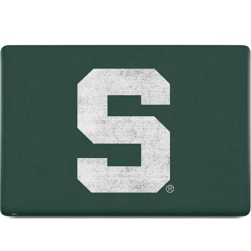 Michigan State University Spartans Away Grey S MacBook Skins