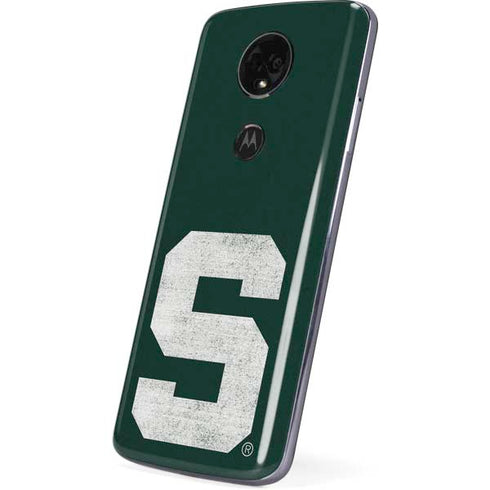 Michigan State University Spartans Away Grey S Moto E5 Plus Skin