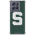 Michigan State University Spartans Away Grey S Moto G 5G (2025) Clear Case