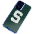 Michigan State University Spartans Away Grey S Moto G 5G (2024) Clear Case