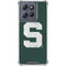 Michigan State University Spartans Away Grey S Moto G Stylus 5G (2025) Clear Case