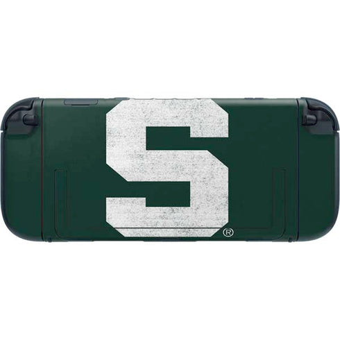 Michigan State University Spartans Away Grey S Nintendo Switch 2 (2025) with Joy-Con Skin