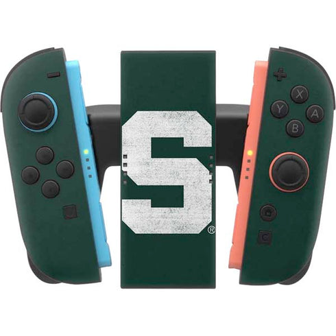 Michigan State University Spartans Away Grey S Nintendo Switch 2 (2025) Joy-Con Controller Skin