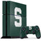 Michigan State University Spartans Away Grey S PS4 Console and Controller Bundle Skin