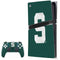 Michigan State University Spartans Away Grey S PS5 Pro Bundle Skin