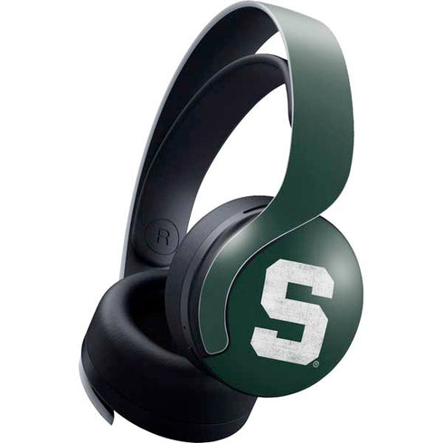 Michigan State University Spartans Away Grey S PULSE 3D Wireless Headset for PS5 Skin