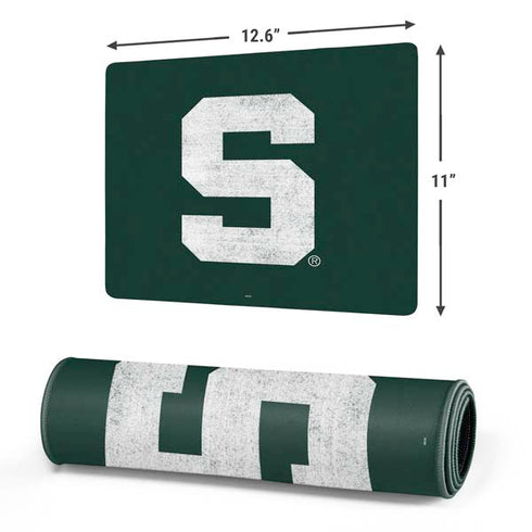 Michigan State University Spartans Away Grey S Gaming Mouse Pad