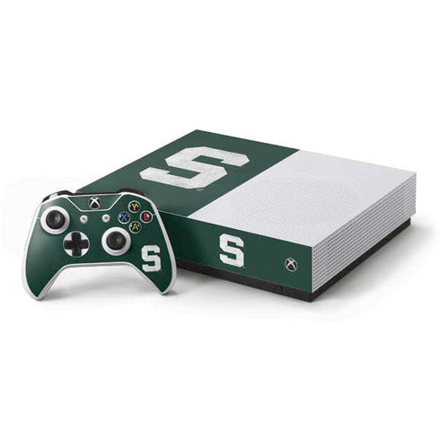 Michigan State University Spartans Away Grey S Xbox One Skins
