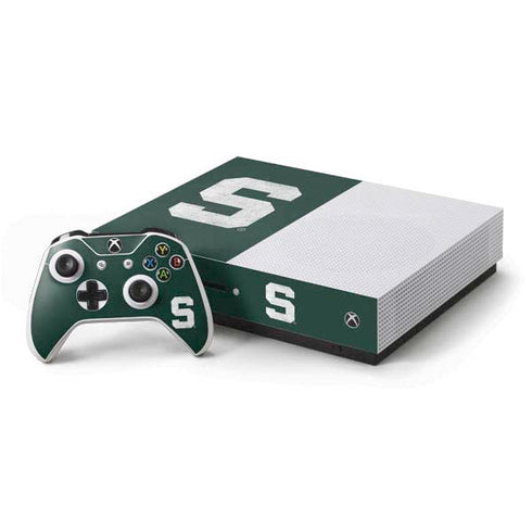 Michigan State University Spartans Away Grey S Xbox One Skins