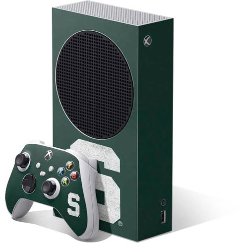Michigan State University Spartans Away Grey S Xbox Series S Skins