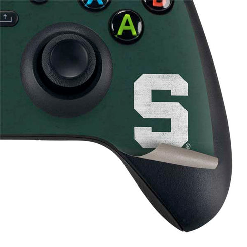 Michigan State University Spartans Away Grey S XBox Series X Digital Edition Bundle Skin