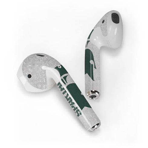 Michigan State University Spartans Half Logo Apple AirPods Skin
