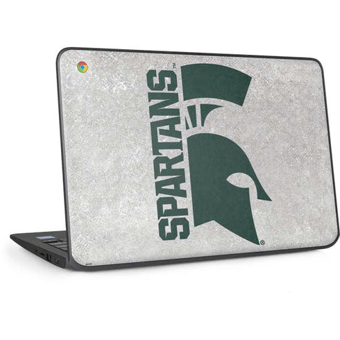 Michigan State University Spartans Half Logo HP Chromebook Skin