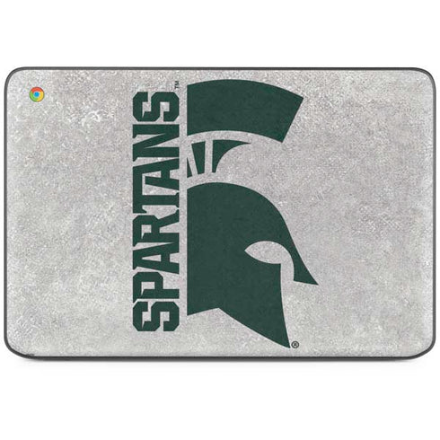 Michigan State University Spartans Half Logo HP Chromebook Skin
