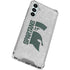 Michigan State University Spartans Half Logo Gabb Phone 4 Clear Case
