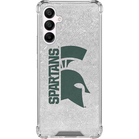 Michigan State University Spartans Half Logo Galaxy A16 5G Clear Case