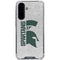 Michigan State University Spartans Half Logo Galaxy A36 5G Clear Case