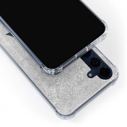 Michigan State University Spartans Half Logo Galaxy A55 5G Clear Case