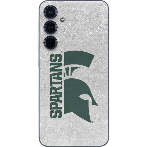 Michigan State University Spartans Half Logo Galaxy A55 5G Skin