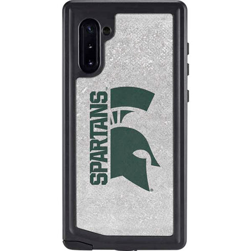 Michigan State University Spartans Half Logo Galaxy Cases