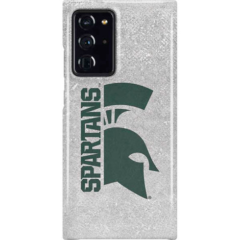 Michigan State University Spartans Half Logo Galaxy Cases