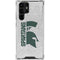 Michigan State University Spartans Half Logo Galaxy S23 Ultra Clear Case