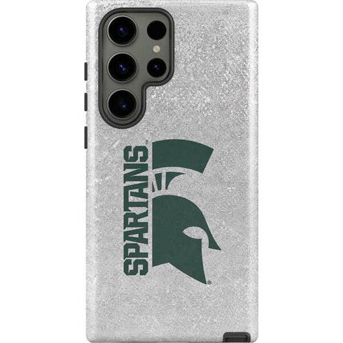 Michigan State University Spartans Half Logo Galaxy S23 Ultra Pro Case