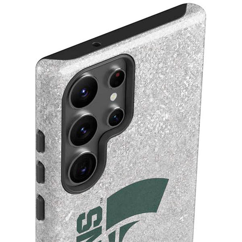 Michigan State University Spartans Half Logo Galaxy S23 Ultra Pro Case