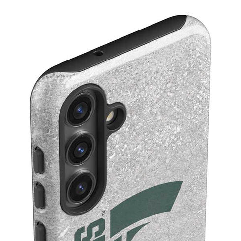 Michigan State University Spartans Half Logo Galaxy S25 Impact Case