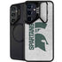 Michigan State University Spartans Half Logo Galaxy S25 Plus Kickstand Case