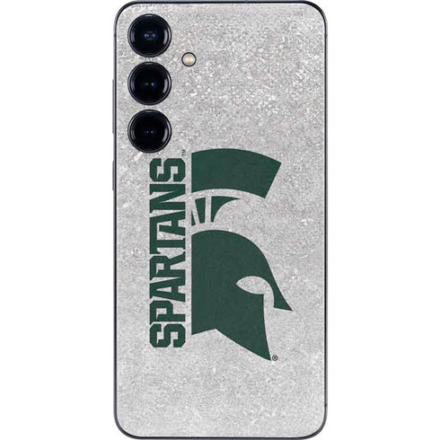 Michigan State University Spartans Half Logo Galaxy S25 Plus Skin