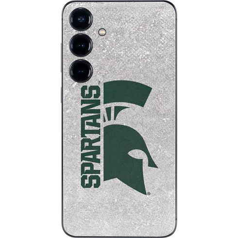 Michigan State University Spartans Half Logo Galaxy S25 Skin
