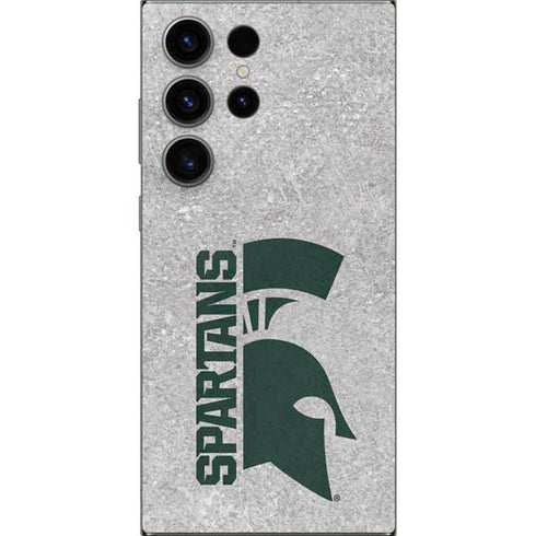 Michigan State University Spartans Half Logo Galaxy S25 Ultra Skin