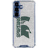 Michigan State University Spartans Half Logo Galaxy S25 Plus Clear Case