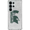 Michigan State University Spartans Half Logo Galaxy S25 Ultra Clear Case