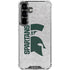 Michigan State University Spartans Half Logo Galaxy S26 Clear Case