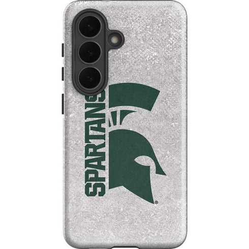 Michigan State University Spartans Half Logo Galaxy S26 Impact Case