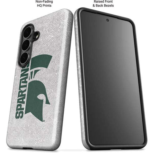 Michigan State University Spartans Half Logo Galaxy S26 Impact Case