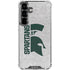 Michigan State University Spartans Half Logo Galaxy S26 Plus Clear Case