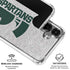 Michigan State University Spartans Half Logo Galaxy S26 Plus Clear Case