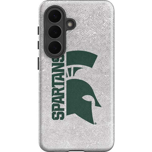 Michigan State University Spartans Half Logo Galaxy S26 Plus Impact Case