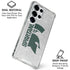 Michigan State University Spartans Half Logo Galaxy S26 Ultra Clear Case