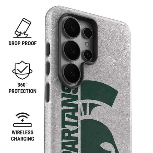 Michigan State University Spartans Half Logo Galaxy S26 Ultra Impact Case