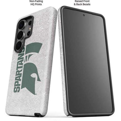 Michigan State University Spartans Half Logo Galaxy S26 Ultra Impact Case